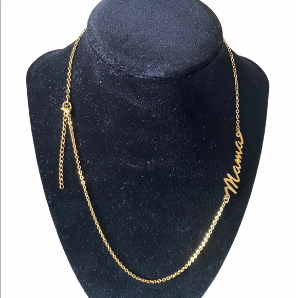 Mama necklace gold and silver - Picture 5 of 5